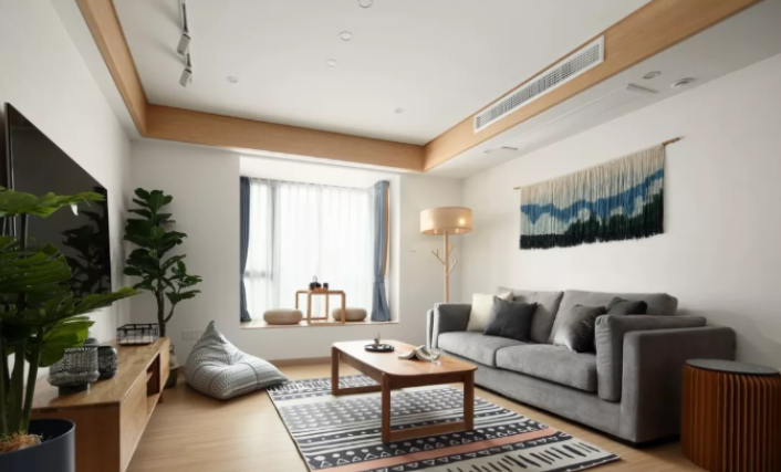 126㎡日式MUJI風三居，享受慵懶舒適慢生活