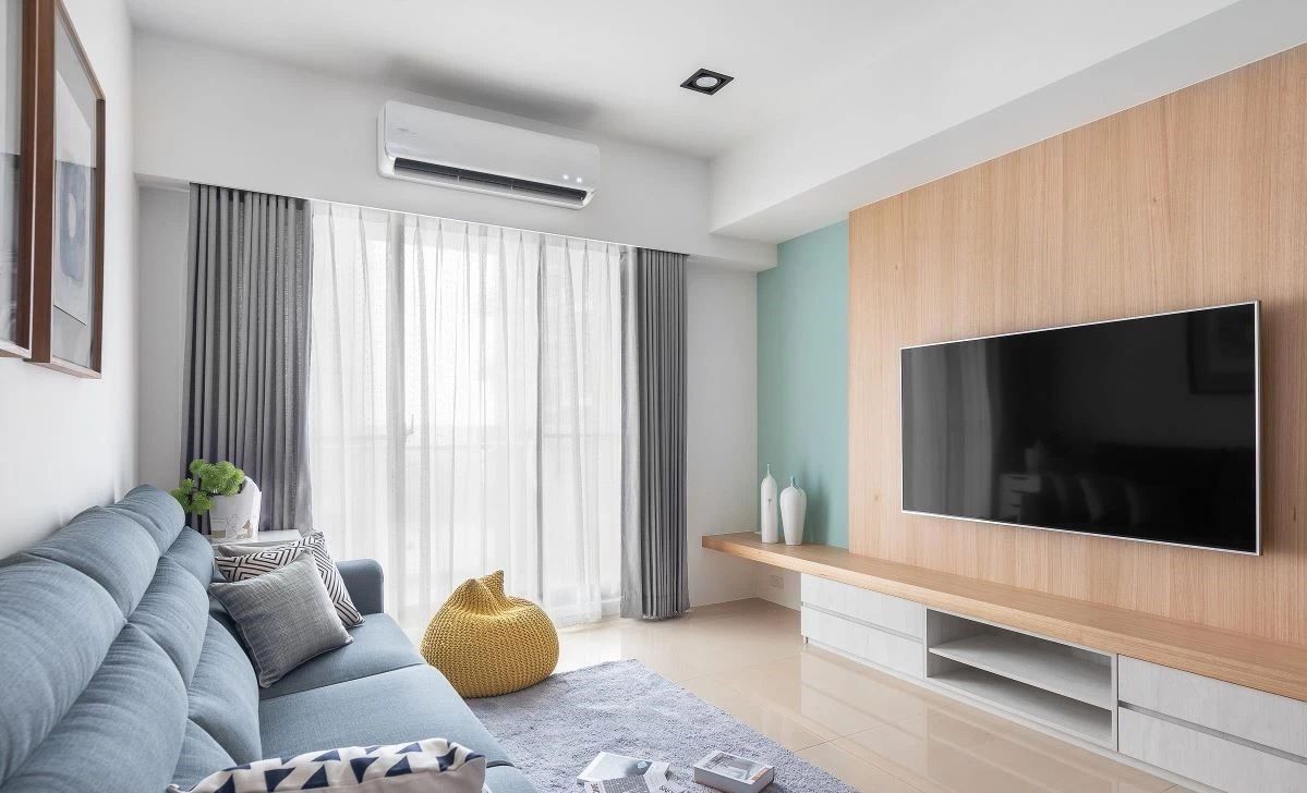 112平的北歐風(fēng)三居室，小清新的配色讓人一眼愛上