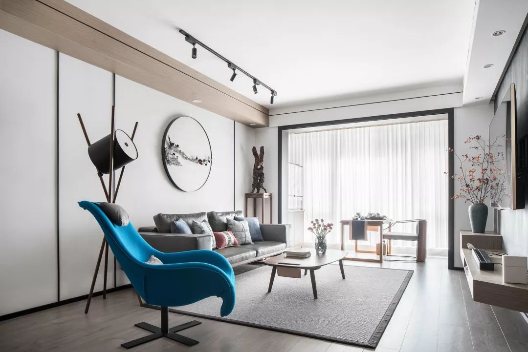 140㎡高級(jí)灰遇上新中式，當(dāng)代東方美學(xué)的完美演繹！